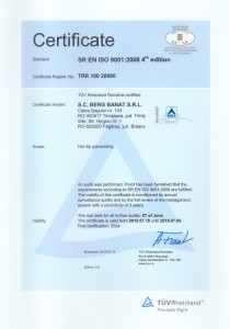 SR EN ISO 9001  2008 engleza